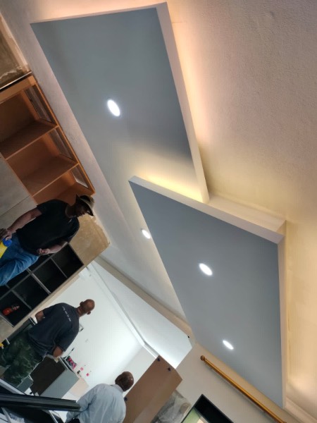 Home interior electrical installation