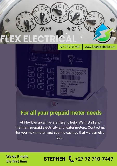 Prepaid meters for electricity and water